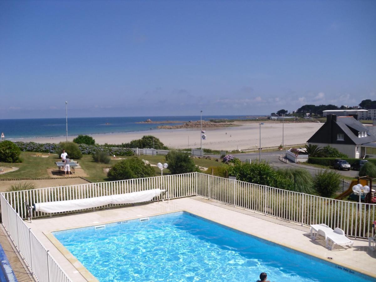 Maison 6 Pers Belle Vue Mer Piscine, Plage A 40 M Trevou-Treguignec Luaran gambar