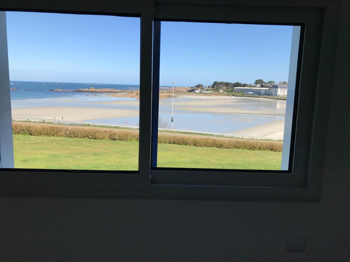Maison 6 Pers Belle Vue Mer Piscine, Plage A 40 M Trevou-Treguignec Luaran gambar