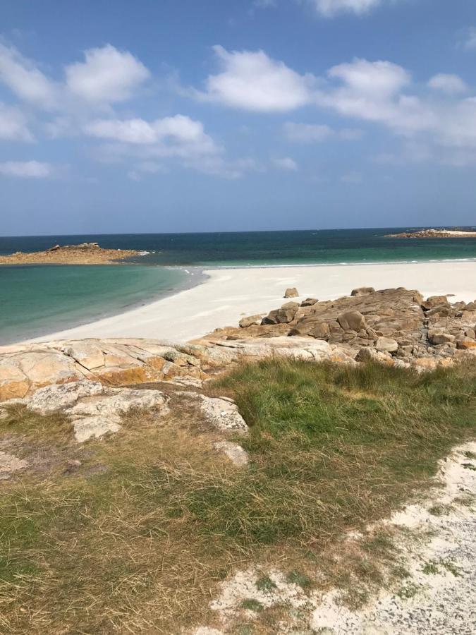 Maison 6 Pers Belle Vue Mer Piscine, Plage A 40 M Trevou-Treguignec Luaran gambar