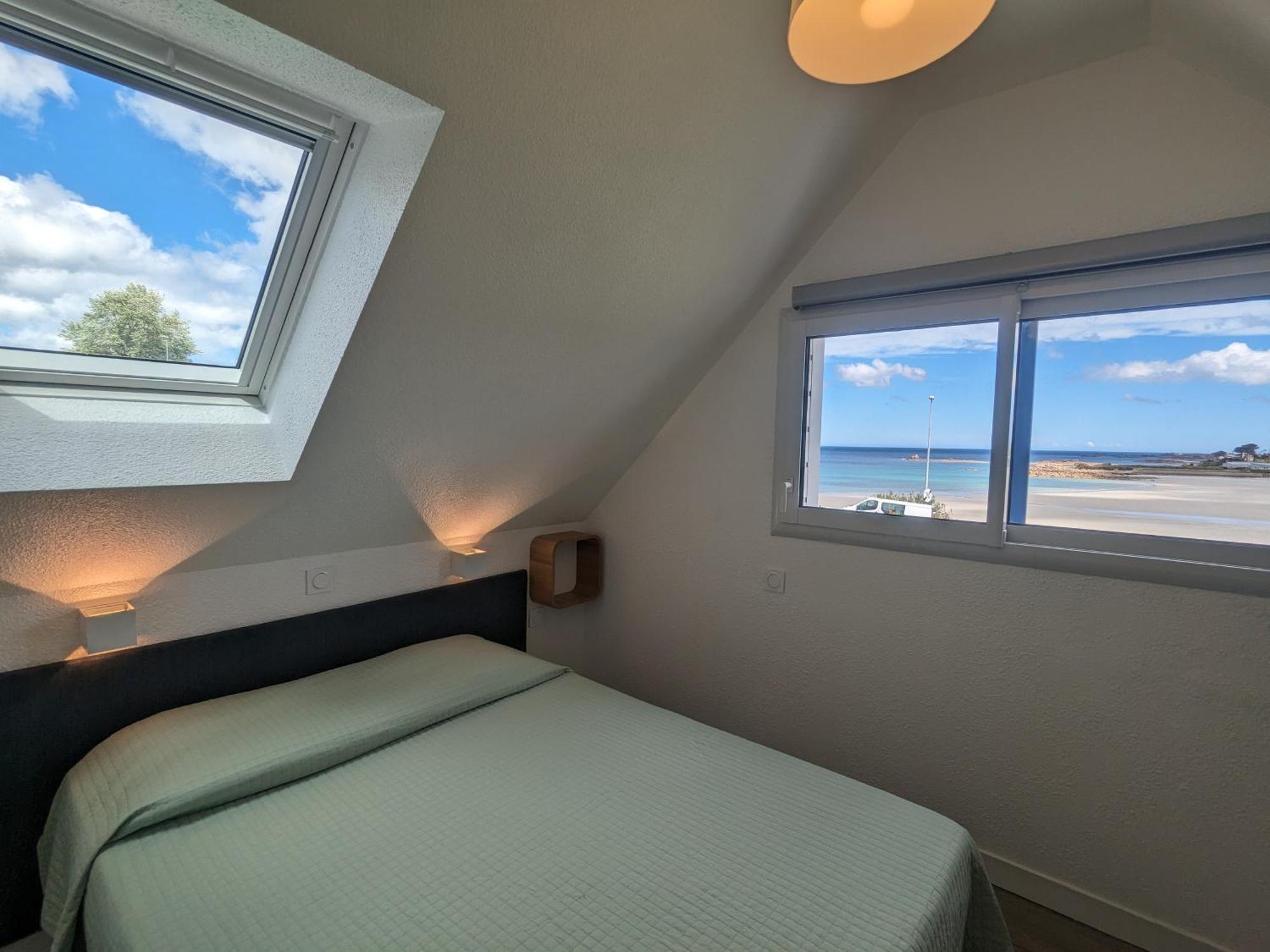 Maison 6 Pers Belle Vue Mer Piscine, Plage A 40 M Trevou-Treguignec Luaran gambar